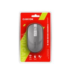 Canyon MW-18 miška, brezžična, siva (CNS-CMSW18PW)