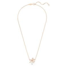 Swarovski Očarljiva bronasta ogrlica s cirkoni Bow Volta 5656741