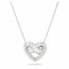 Romantična ogrlica Srce s kristali Matrix 5647924