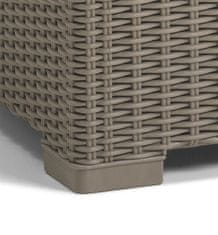 KETER Stol California (2x) (MIX&MATCH), rjav, ZADNJI KOSI