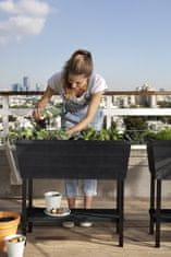 KETER Visoka greda Urban Bloomer 48L, grafit, ZADNJI KOSI