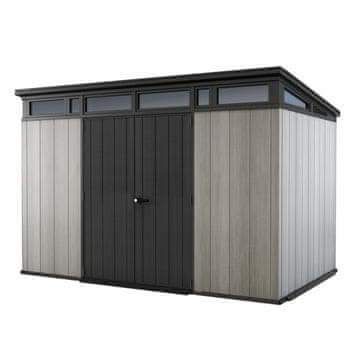 KETER Vrtna hiška Artisan 11 x 7, rjavosiva