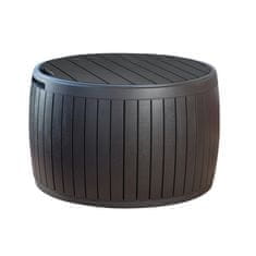 KETER Zaboj za shranjevanje Circa wood 140l, rjava, ZADNJI KODI