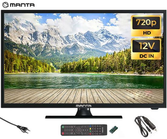 Manta 19LHN123D HD LED televizor, 48 cm, HDMI, USB, Hotel Mode