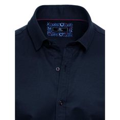 Dstreet Moška majica s kratkimi rokavi OVE temno modra kx0984 M