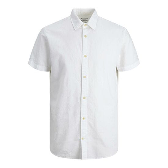 Jack&Jones Moška srajca JJESUMMER Slim Fit 12220136 White