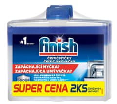 Finish Čistilo za pomivalni stroj, 2 x 250 mL