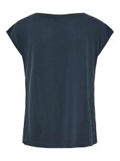 Pieces Ženska majica PCKAMALA Comfort Fit 17095260 Ombre Blue (Velikost S)