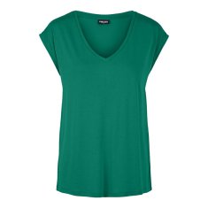 Pieces Ženska majica PCKAMALA Comfort Fit 17095260 Pepper Green (Velikost XL)