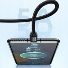 Mcdodo MCDODO USB-C HITRI POLNILNI KABEL ZA SAMSUNG APPLE USB TIPA C 5A 240W 2M
