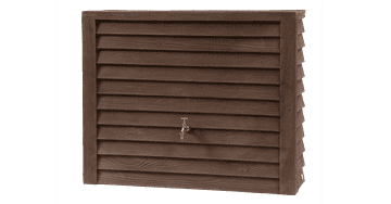 Armex Nadzemni rezervoar za deževnico Woody 350 L, temen