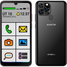 Aligator Mobilni telefon Aligator S6100 SENIOR 2/32 GB črn