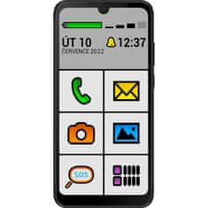 Aligator Mobilni telefon Aligator S6100 SENIOR 2/32 GB črn