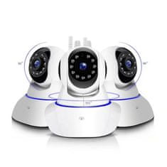 Mormark Brezžična kamera, WIFI, 360-stopinjski nadzor, mobilna aplikacija, senzor gibanja, zvočnik, mikrofon | VISIONSPOT