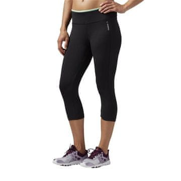 Reebok Hlače obutev za trening črna Workout Ready Capri W