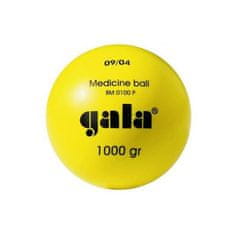 Gala Medicinska žoga 3 kg plastika Gala rumena