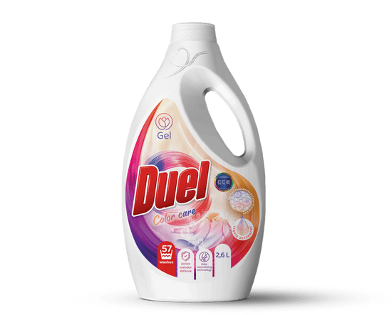 DUEL Color Care tekoči detergent za perilo, 2,6 l