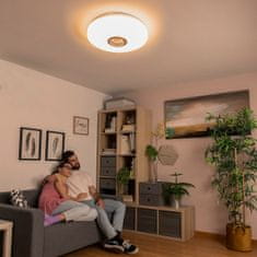 InnovaGoods LED stropna svetilka z zvočnikom Lumavox InnovaGoods