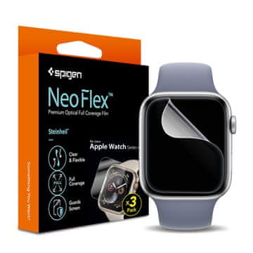 Spigen Film Neo Flex začitna folija za Apple Watch 8/7 (41mm)/SE 2022/6/SE/5/4 (40mm) (061FL25575)