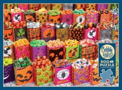 Cobble Hill Halloween Candy Puzzle 500 kosov