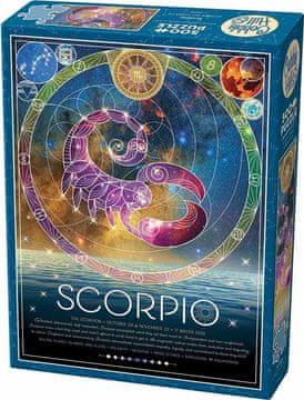 Cobble Hill Puzzle Zodiak: Škorpijon 500 kosov