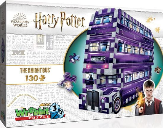 Wrebbit 3D sestavljanka Harry Potter: Reševalni avtobus 130 kosov