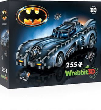 Wrebbit 3D 3D sestavljanka Batman: Batmobil 255 kosov