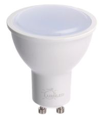 LUMILED 3x Stropna kvadratna halogenska svetilka AMAT-L 115mm + 3x LED žarnica GU10 6W = 60W 580lm 4000K Nevtralno bela