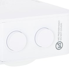 shumee Adler | Grelec | AD 7725w | Ventilatorski grelec | 2000 W | Število stopenj moči 2 | Bela | Ni primerno