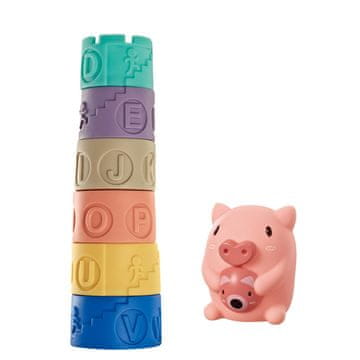 shumee Senzorični stolp s pujsom - mehke kocke