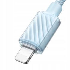 Mcdodo MCDODO POLNILEC USB-C LIGHTNING KABEL ZA IPHONE 12 13 14 PRO 1M MODRI