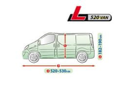 KEGEL Prevleka za avto za mobilno garažo - kombi L520