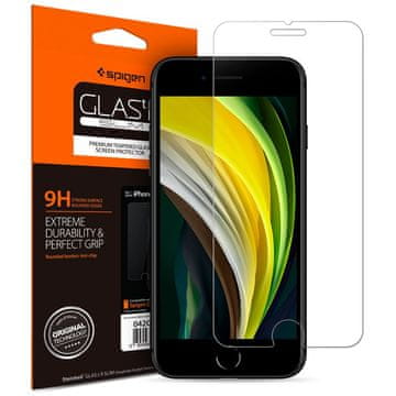 Spigen Slim HD zaščitno steklo, za iPhone SE (2022/2020)/8/7