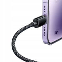 Mcdodo MCDODO POLNILEC USB-C LIGHTNING KABEL ZA IPHONE 11 12 13 14 PRO 1M ČRN