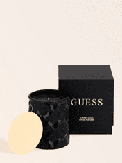 Guess dišeča sveča Peony Diamond Cut - črna