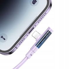 Mcdodo MCDODO KOT USB STRELA KABEL RAVNA 36W ZA IPHONE 13 14 VIJOLIČNA 1M