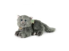Rappa Plišasta perzijska mačka siva ležeča 30 cm