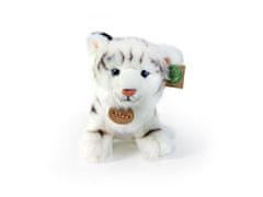 Rappa Plišasti beli tiger, ki sedi 25 cm