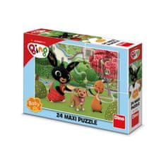 Dino Toys Sestavljanka 24 maxi BING s psom