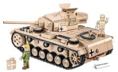 Cobi 2562 II. svetovna vojna Panzer III Ausf J, 2 v 1, 780 k, 2 f