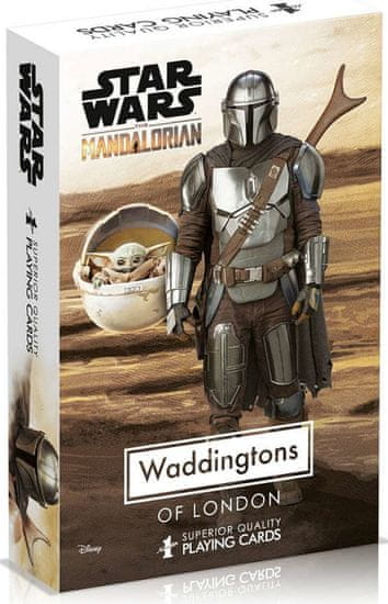 Winning Moves Igralne karte Waddingtons STAR WARS: The Mandalorian