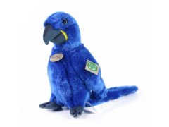 Rappa Plišasta papiga modra Ara Hyacinth stoječa 23 cm