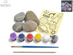 NASA Ustvarjalni set - pobarvajte kamenčke kot planete 4 kosi kamenčkov