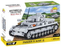Cobi 2714 II. svetovna vojna Panzer IV Ausf D, 1:48, 320 k