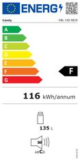 Candy CBL 150 NE/N vgradni hladilnik