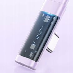 Mcdodo Kabel USB-C, kotni, zmogljiv, superhiter, Mcdodo, 100 W, 1,8 m, vijoličen CA-3424