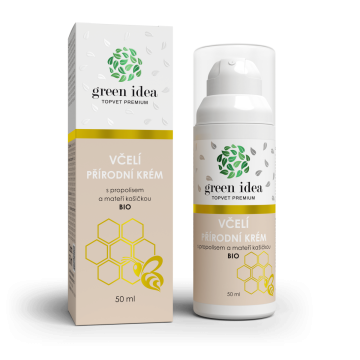 GREEN IDEA Čebelja naravna krema 50 ml