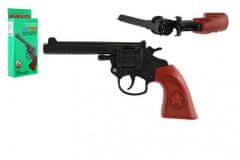 Teddies Revolver/pištola za kapsule 8 strelov plastika 20cm