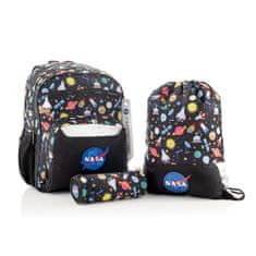 NASA otroški academy set 3-v-1 (nahrbtnik, peresnica in telovadna torba)