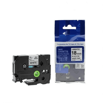 Toner123 Kompatibilen trak za Brother TZe-241 / TZ-241 / PT / P-Touch 18mm - črn izpis / bel trak